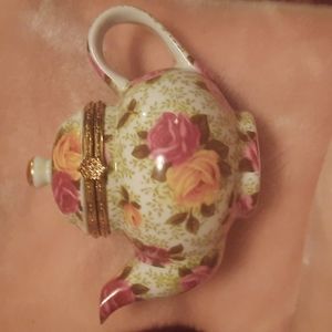 Vintage Teapot Trinket box by Baum Bros.